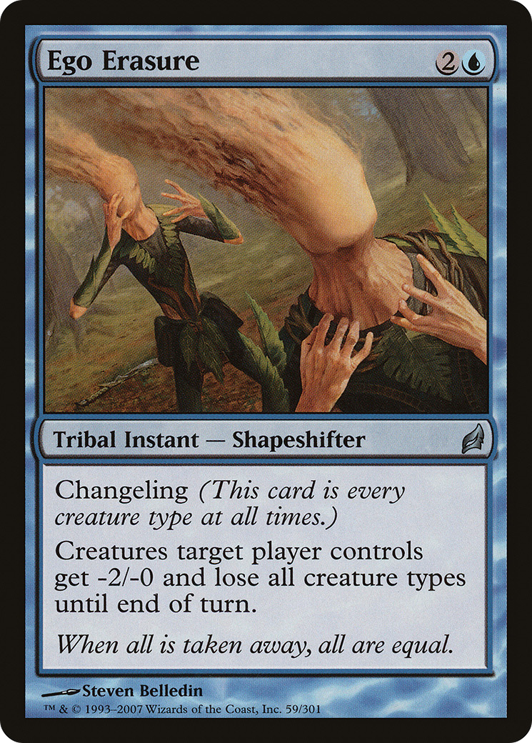 Ego Erasure [Lorwyn] Foil
