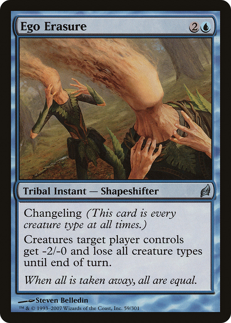 Ego Erasure [Lorwyn] Foil