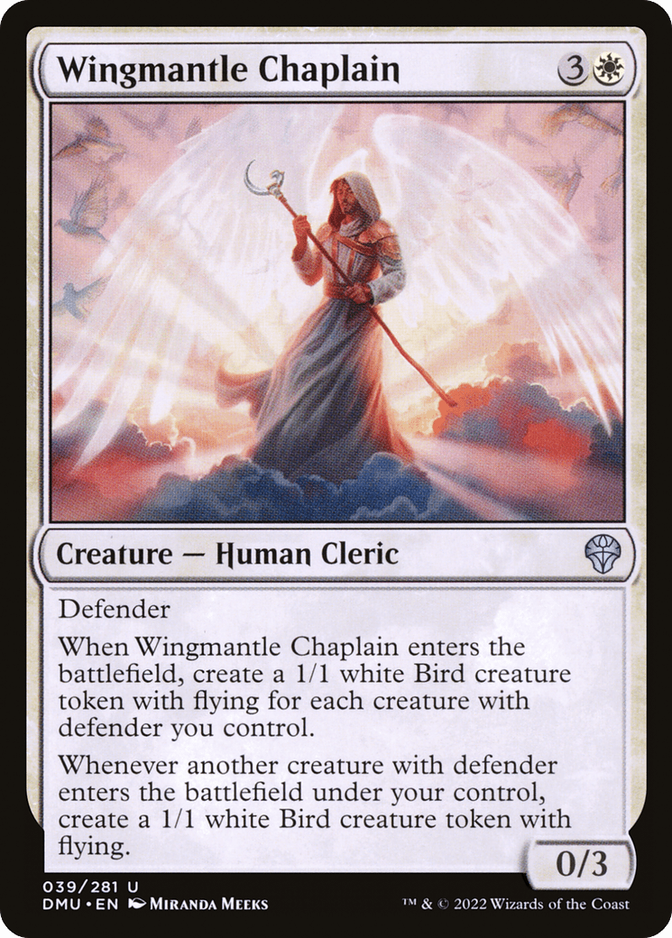 Wingmantle Chaplain [Dominaria United] Foil