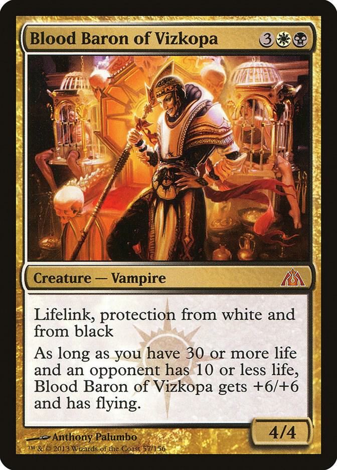 Blood Baron of Vizkopa 57/156 (Dragon's Maze)  - Foil
