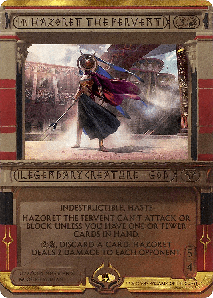 Hazoret the Fervent (Invocation) [Amonkhet Invocations]