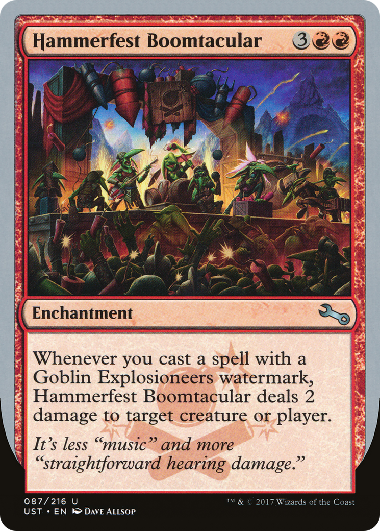 Hammerfest Boomtacular [Unstable] Foil
