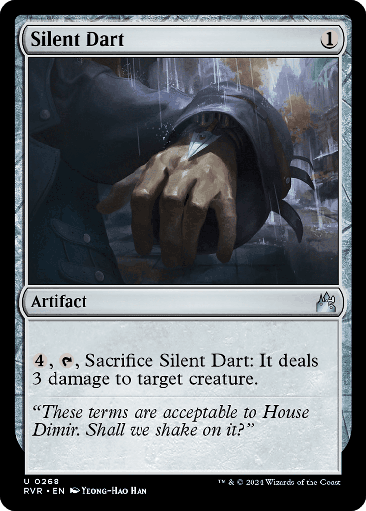 Silent Dart (RVR-268) - Ravnica Remastered Foil