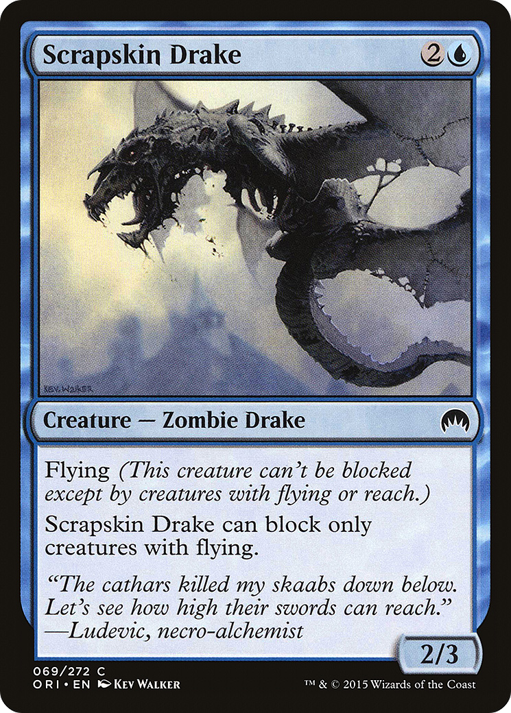 Scrapskin Drake [Magic Origins] Foil