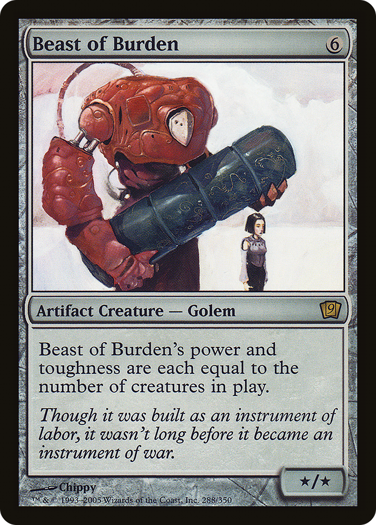 Beast of Burden [Ninth Edition] Foil