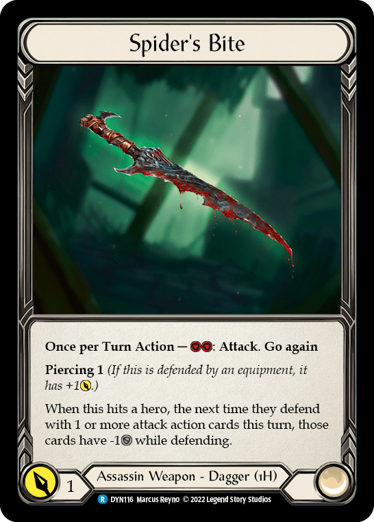 Spider's Bite [DYN116] (Dynasty)  Rainbow Foil