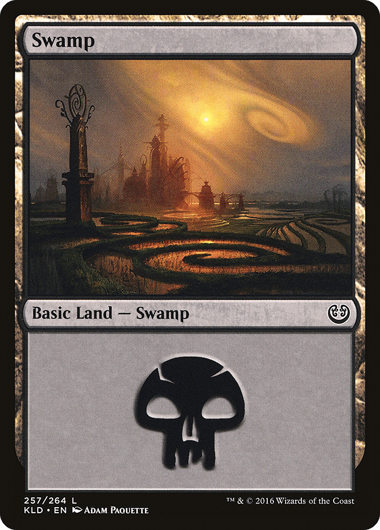 Swamp (257) [Kaladesh] Foil
