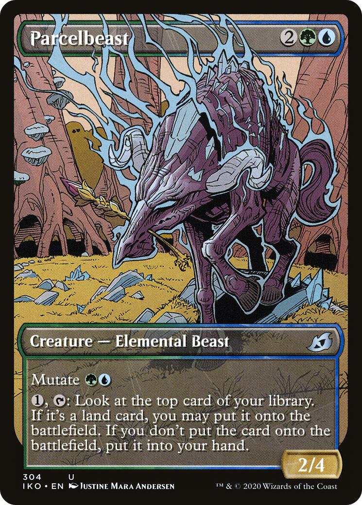 Parcelbeast (Showcase) [Ikoria: Lair of Behemoths] Foil