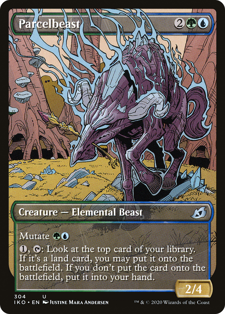 Parcelbeast (Showcase) [Ikoria: Lair of Behemoths] Foil