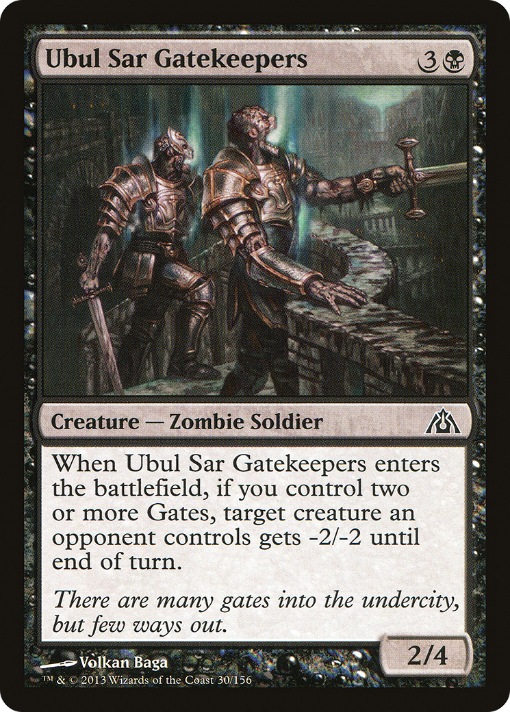 Ubul Sar Gatekeepers [Dragon's Maze] Foil