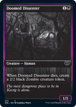 Doomed Dissenter 373/534 (Innistrad: Double Feature) 