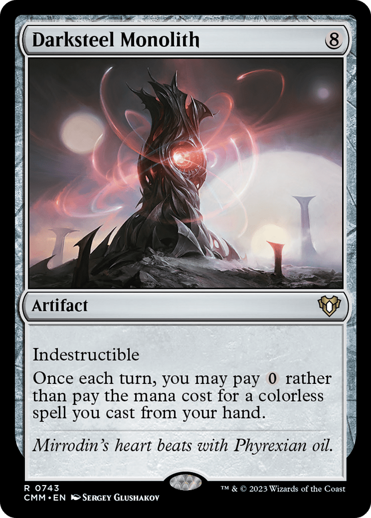 Darksteel Monolith [Commander Masters]