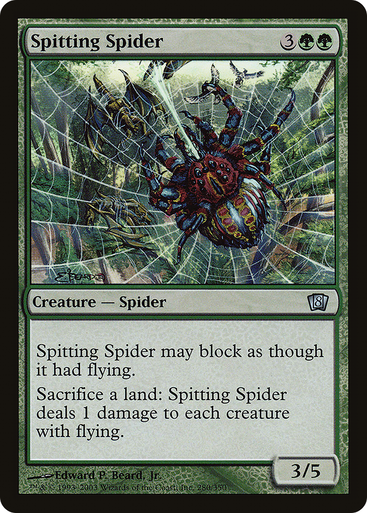 Spitting Spider [Eighth Edition] Foil