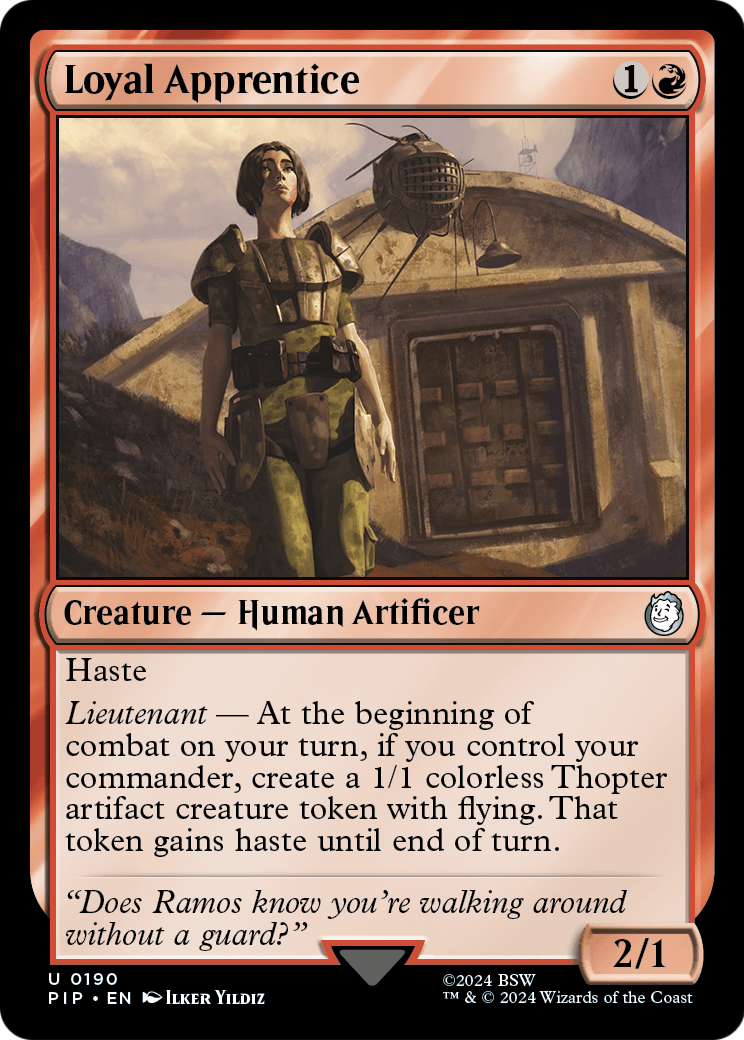 Loyal Apprentice [Fallout] Foil