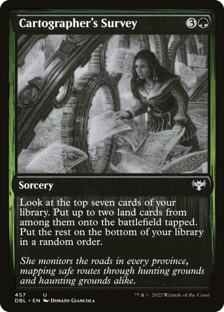 Cartographer's Survey [Innistrad: Double Feature] Foil