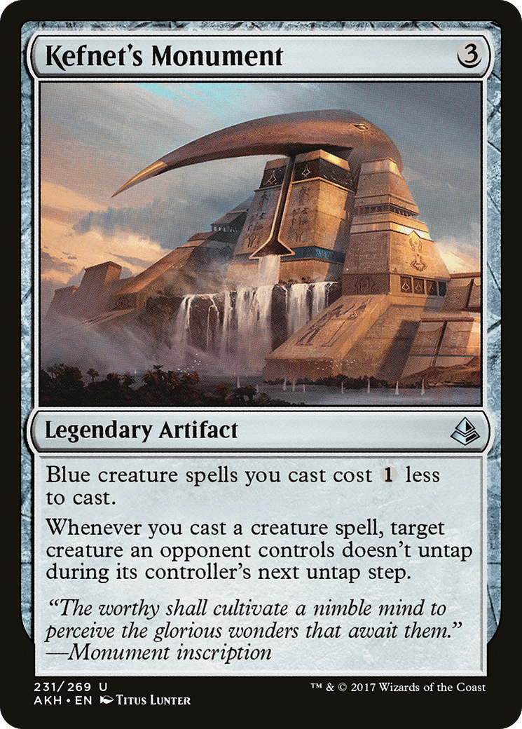 Kefnet's Monument [Amonkhet] Foil