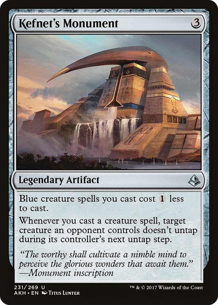 Kefnet's Monument [Amonkhet] Foil