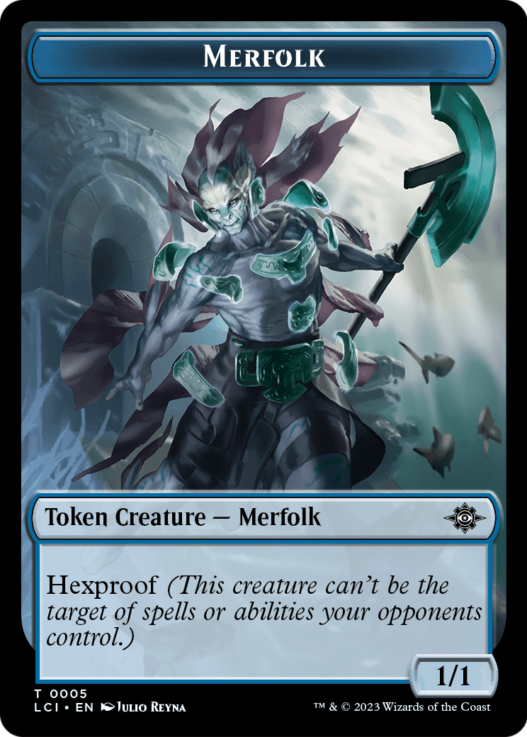 Merfolk (TLCI-005) - The Lost Caverns of Ixalan Tokens Foil