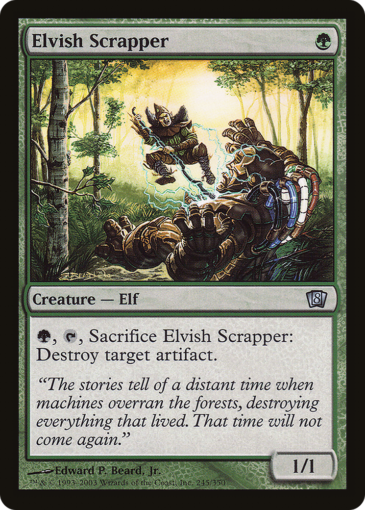 Elvish Scrapper [Eighth Edition] Foil