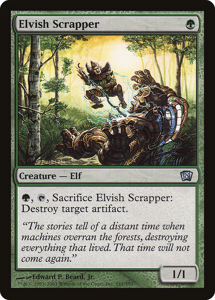 Elvish Scrapper [Eighth Edition] Foil