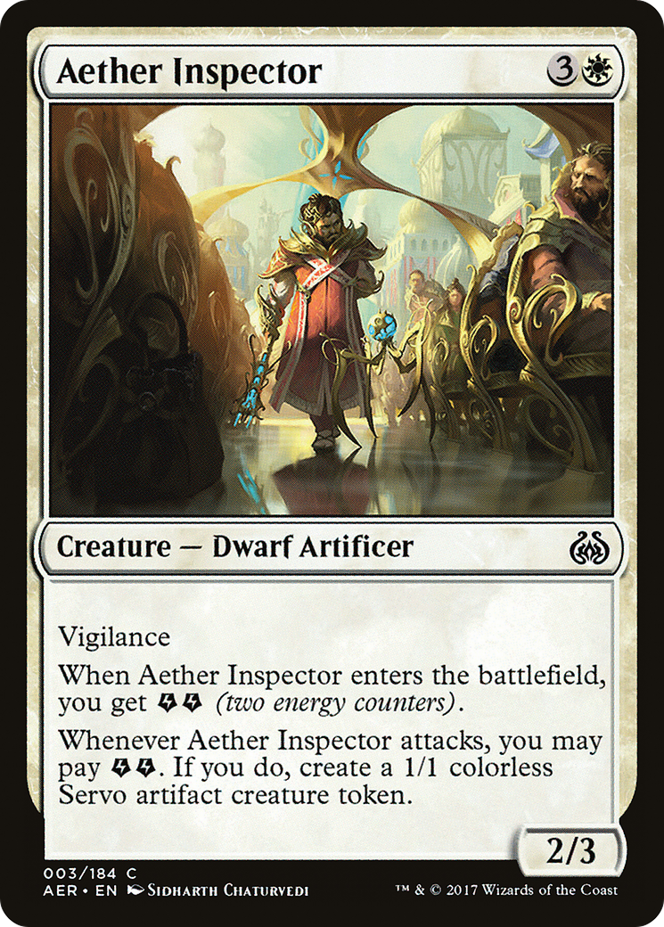 Aether Inspector [Aether Revolt] Foil