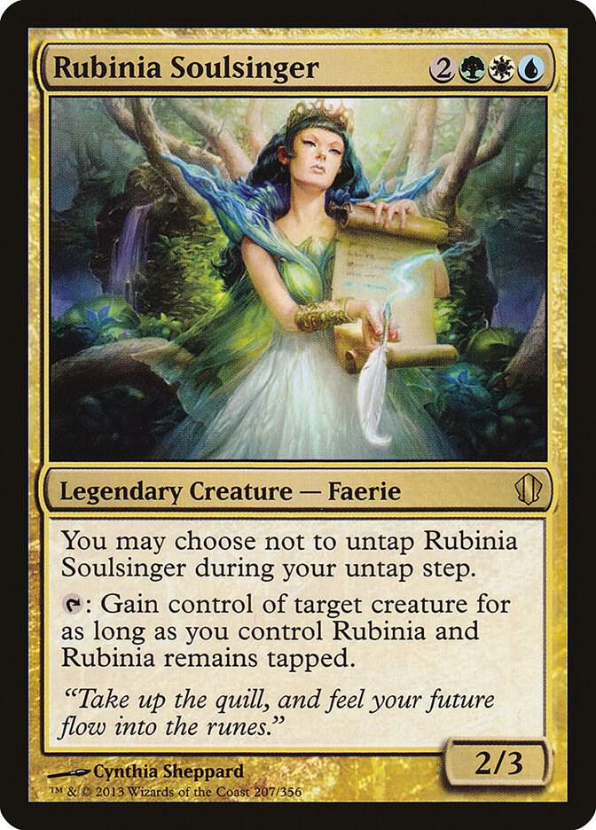Rubinia Soulsinger 207/356 (Commander 2013) 