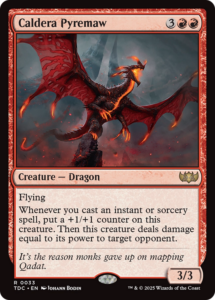 Caldera Pyremaw (033) [Commander: Tarkir: Dragonstorm]