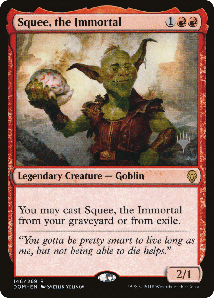 Squee, the Immortal (Promo Pack) [Dominaria Promos] Foil