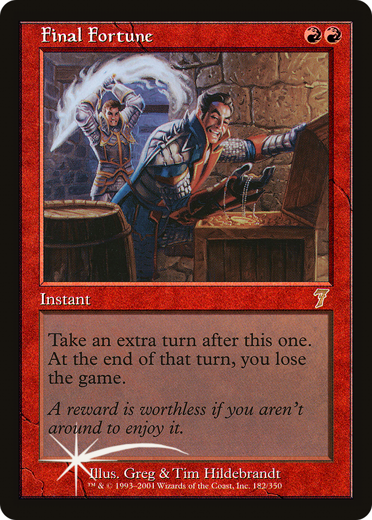 Final Fortune [Seventh Edition] Foil