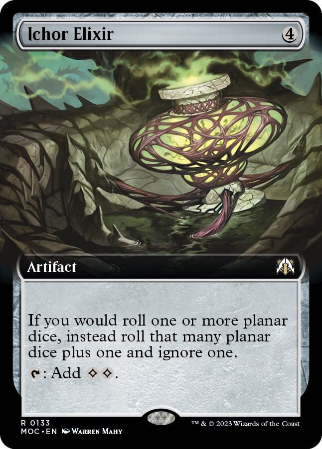 Ichor Elixir 133/444 (Commander: March of the Machine)  - Extended Art Foil