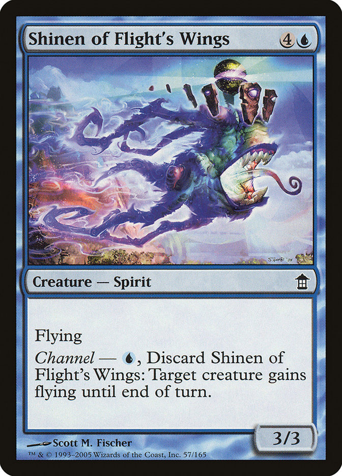 Shinen of Flight's Wings 57/165 (Saviors of Kamigawa) 