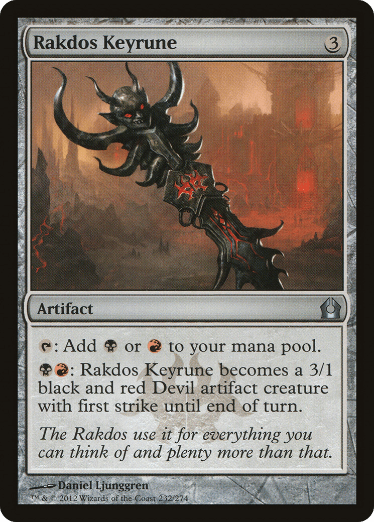 Rakdos Keyrune [Return to Ravnica] Foil