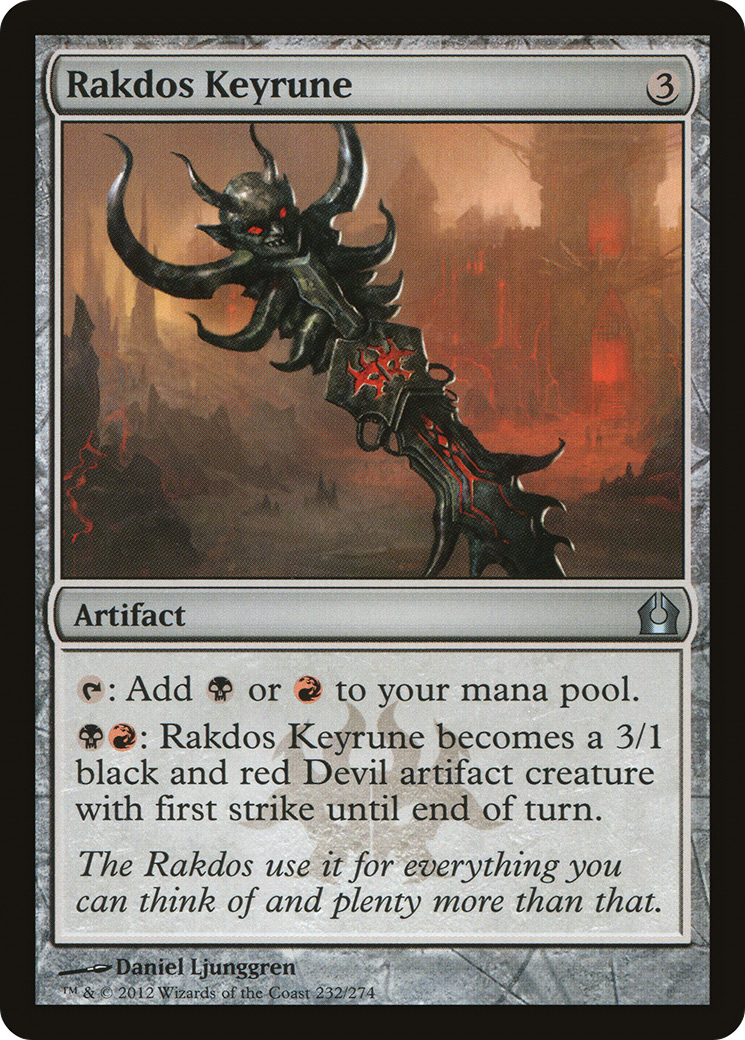 Rakdos Keyrune [Return to Ravnica] Foil