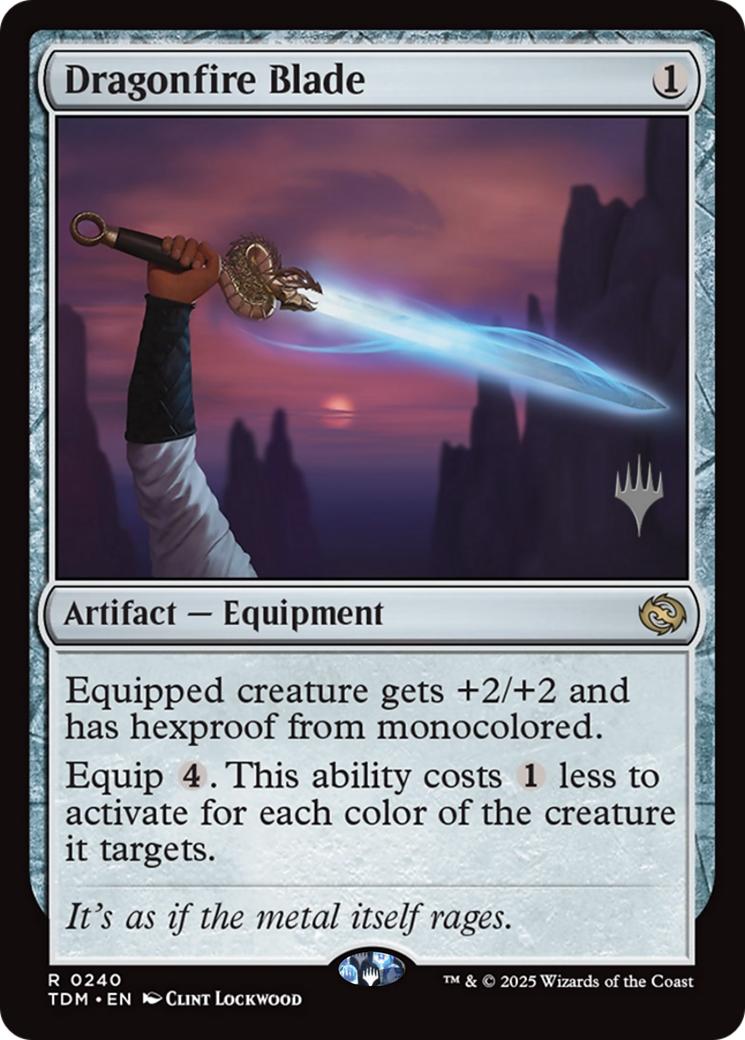 Dragonfire Blade (240) [Promo Pack: Tarkir: Dragonstorm]