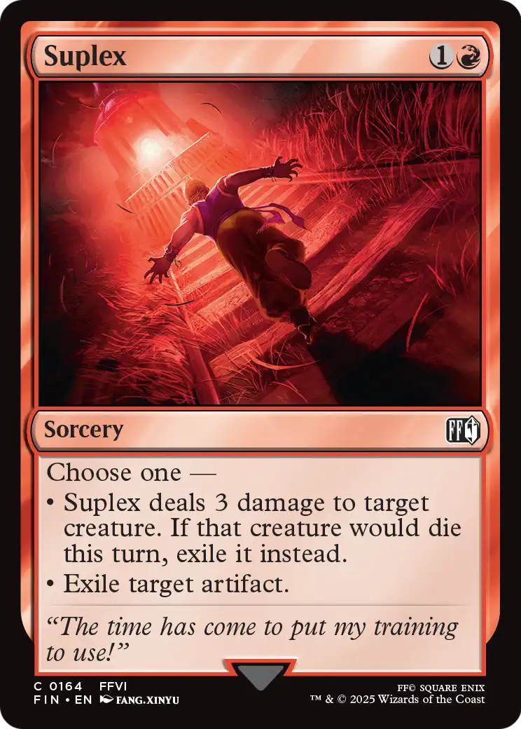Suplex (164) [FINAL FANTASY]  Foil