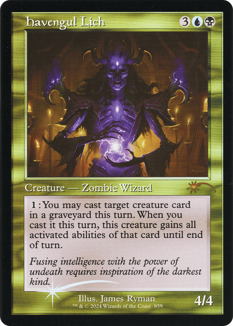 Havengul Lich (Retro Frame) (859) [Secret Lair Drop Series]  Foil