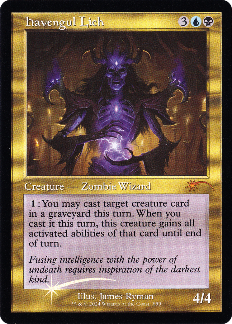 Havengul Lich (Retro Frame) (859) [Secret Lair Drop Series]  Foil