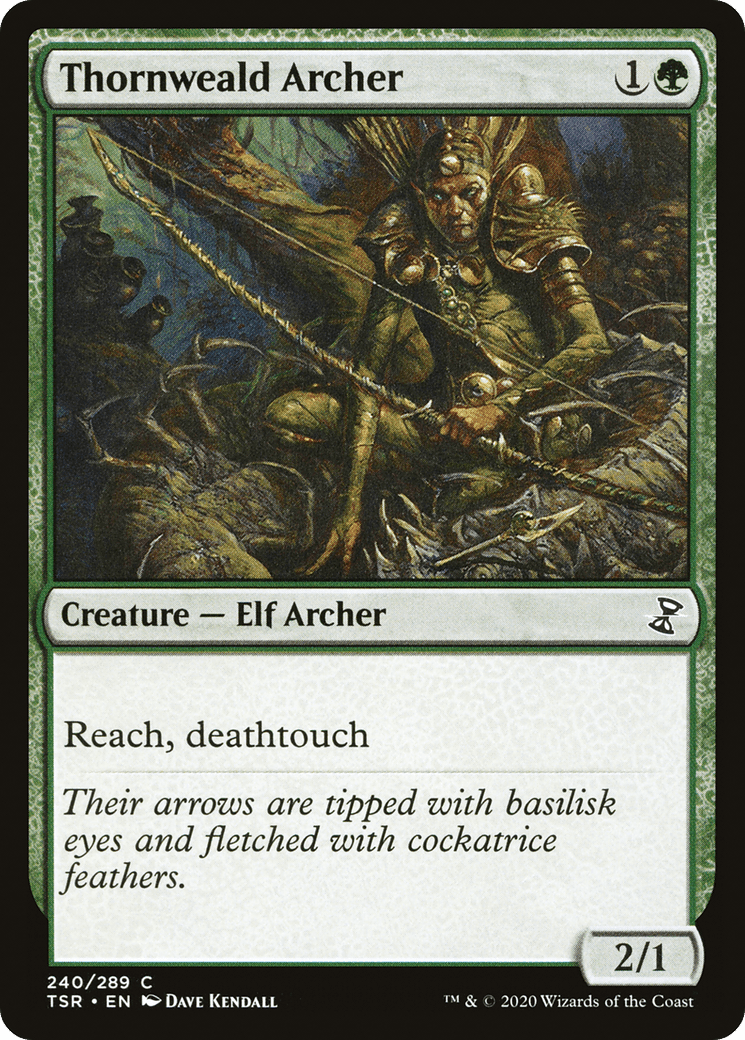 Thornweald Archer [Time Spiral Remastered] Foil