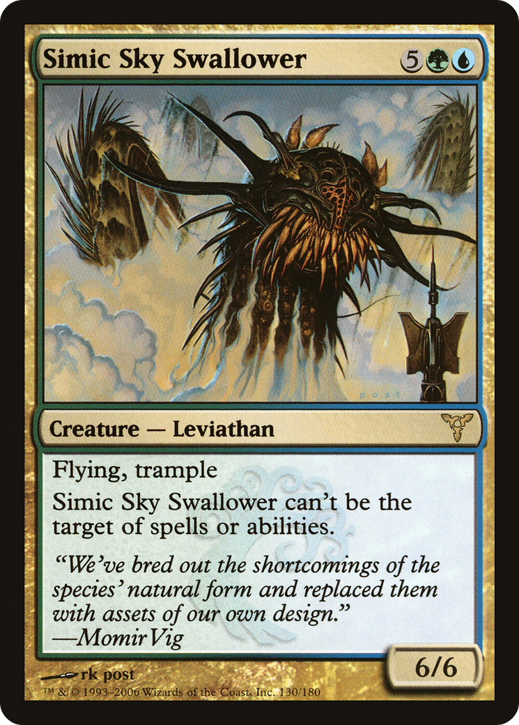 Simic Sky Swallower [Dissension] Foil