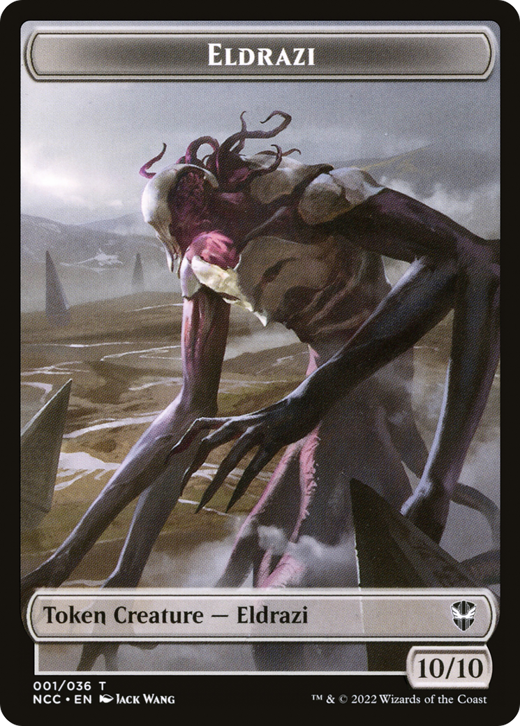 Eldrazi (TNCC-001) - New Capenna Commander Tokens Foil