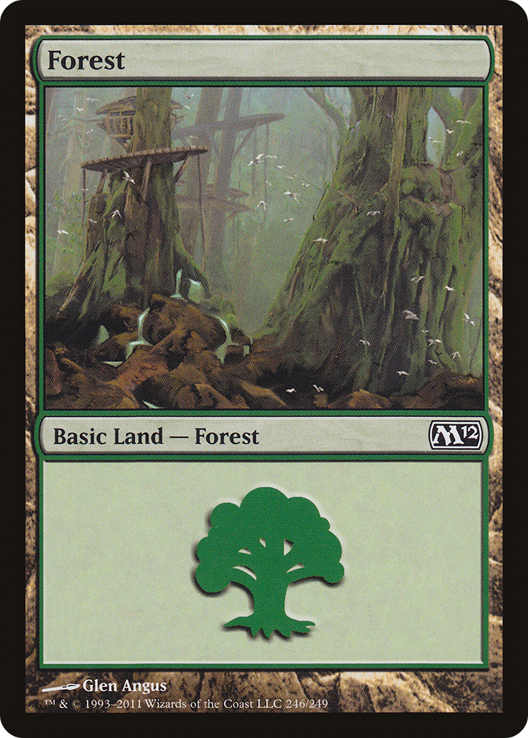 Forest (246) [Magic 2012] Foil