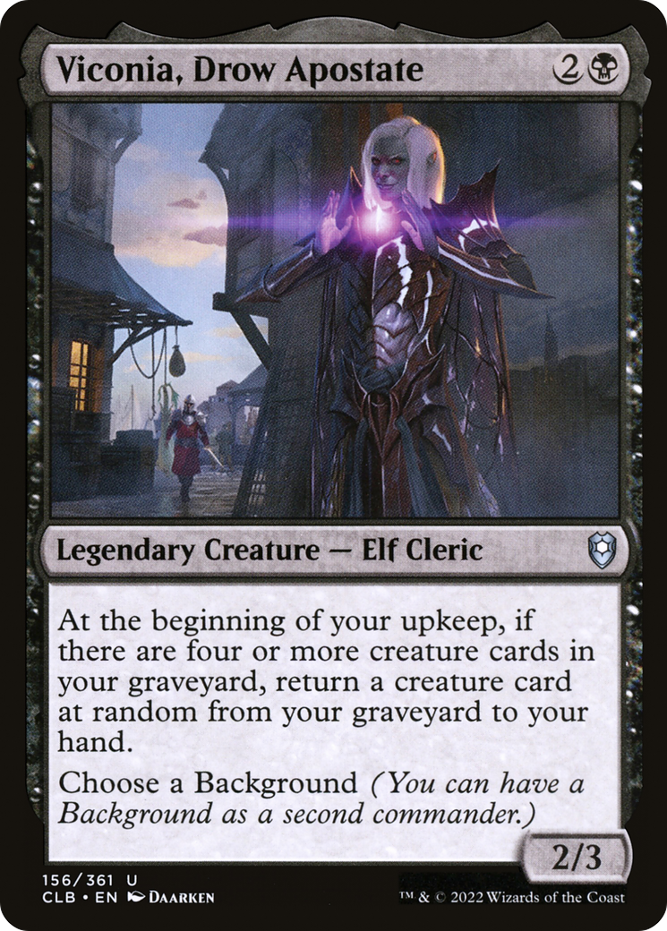 Viconia, Drow Apostate [Commander Legends: Battle for Baldur's Gate] Foil