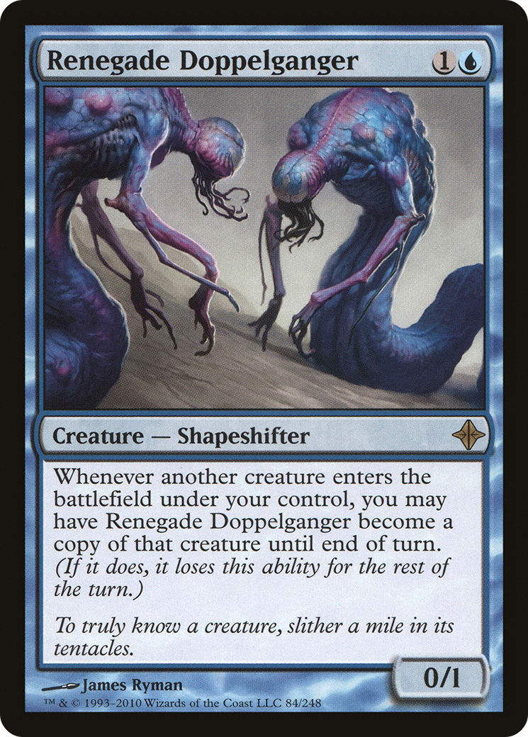 Renegade Doppelganger [Rise of the Eldrazi] Foil