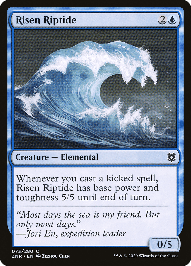 Risen Riptide [Zendikar Rising] Foil