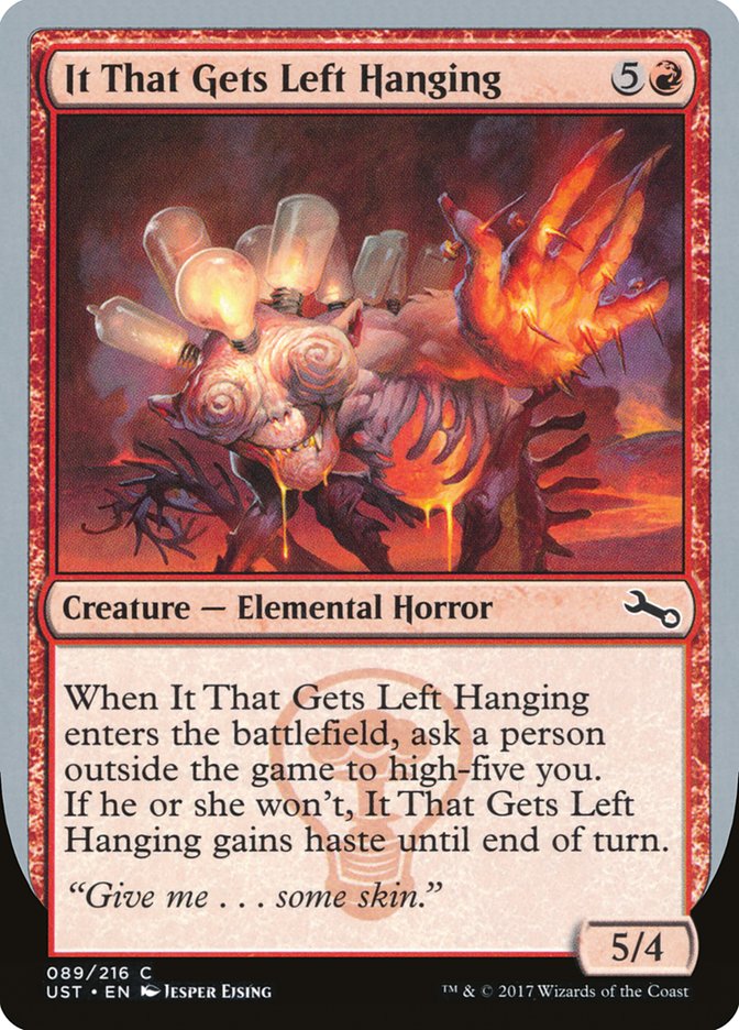 It That Gets Left Hanging 89/216 (Unstable) 