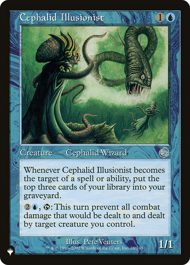 Cephalid Illusionist |  (TOR-28) [The List]
