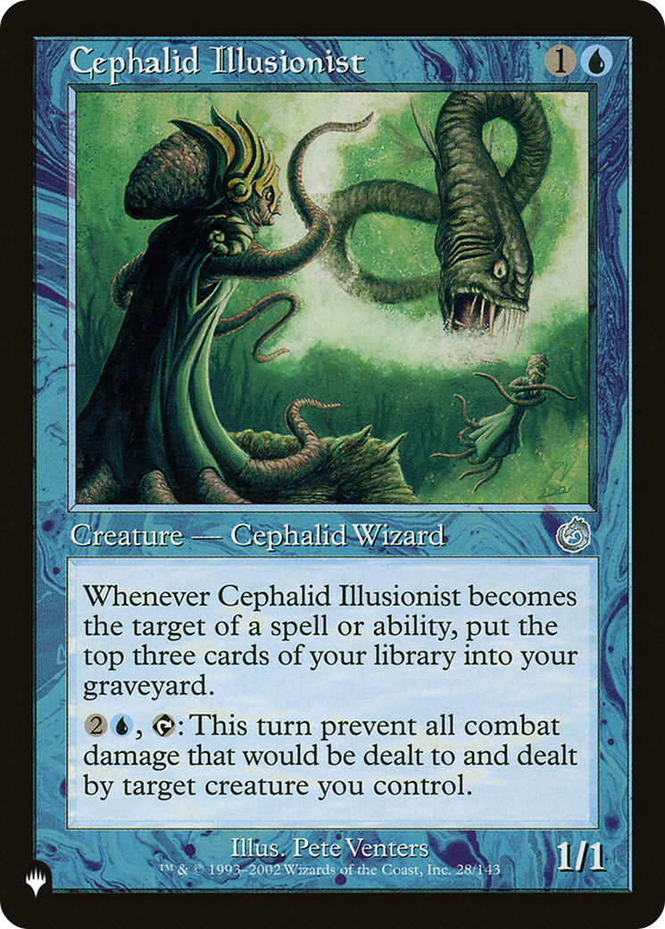 Cephalid Illusionist |  (TOR-28) [The List]