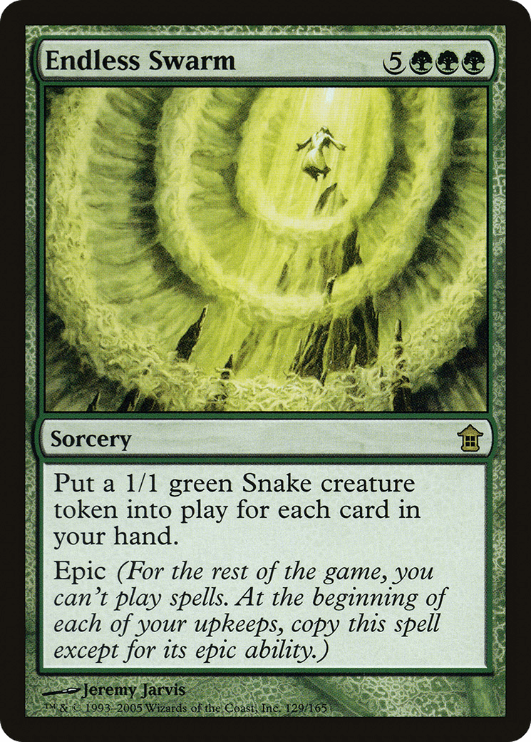 Endless Swarm [Saviors of Kamigawa] Foil