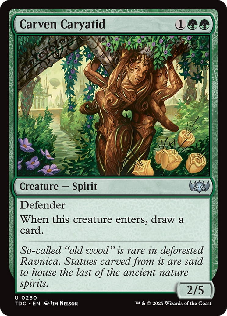 Carven Caryatid (250) [Commander: Tarkir: Dragonstorm]