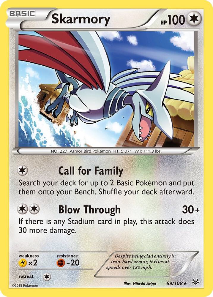 Skarmory 69/108 (XY - Roaring Skies) 